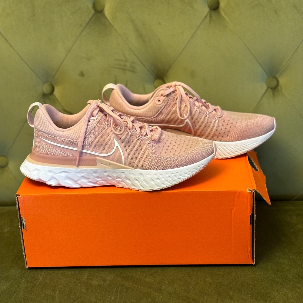 Nike React Infinity Run FK 2 Athletic Shoes Pink 9.5